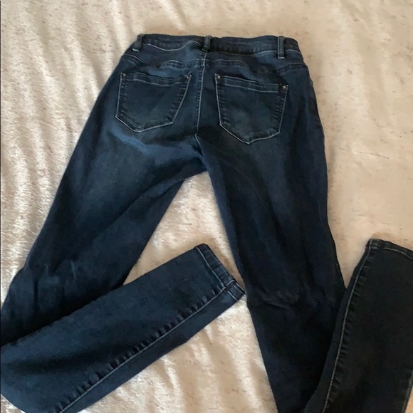 Be-you-ti-ful dark denim skinny jeans - Picture 3 of 3